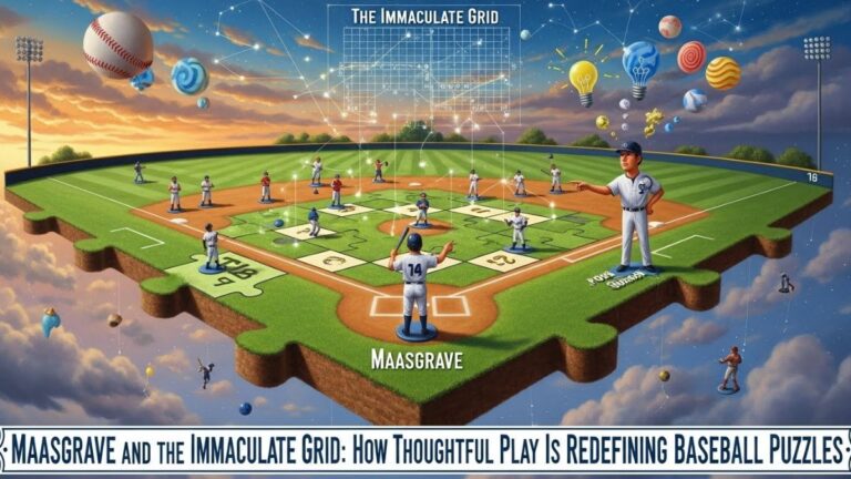 Maasgracve and the Immaculate Grid: How Thoughtful Play Is Redefining Baseball Puzzles