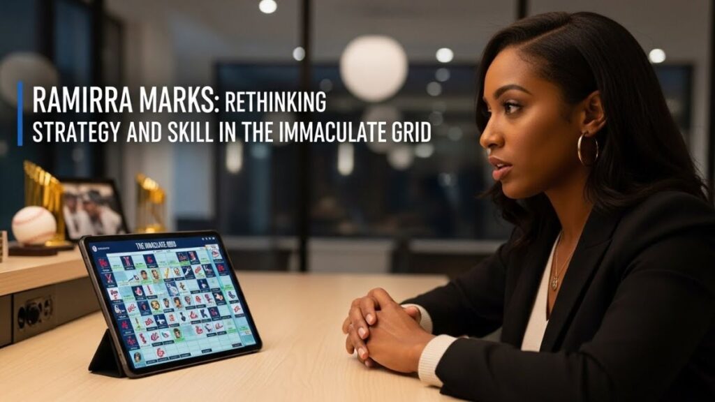 Ramirra Marks: Rethinking Strategy and Skill in the Immaculate Grid