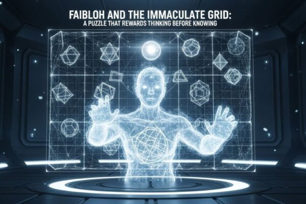 Faibloh and the Immaculate Grid: A Puzzle That Rewards Thinking Before Knowing