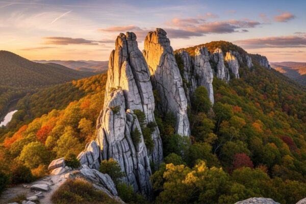 Exploring the Majestic Seneca Rocks: A Natural Wonder of West Virginia