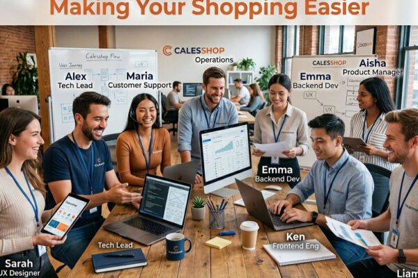 Calesshop: Meet the Team Making Your Shopping Easier