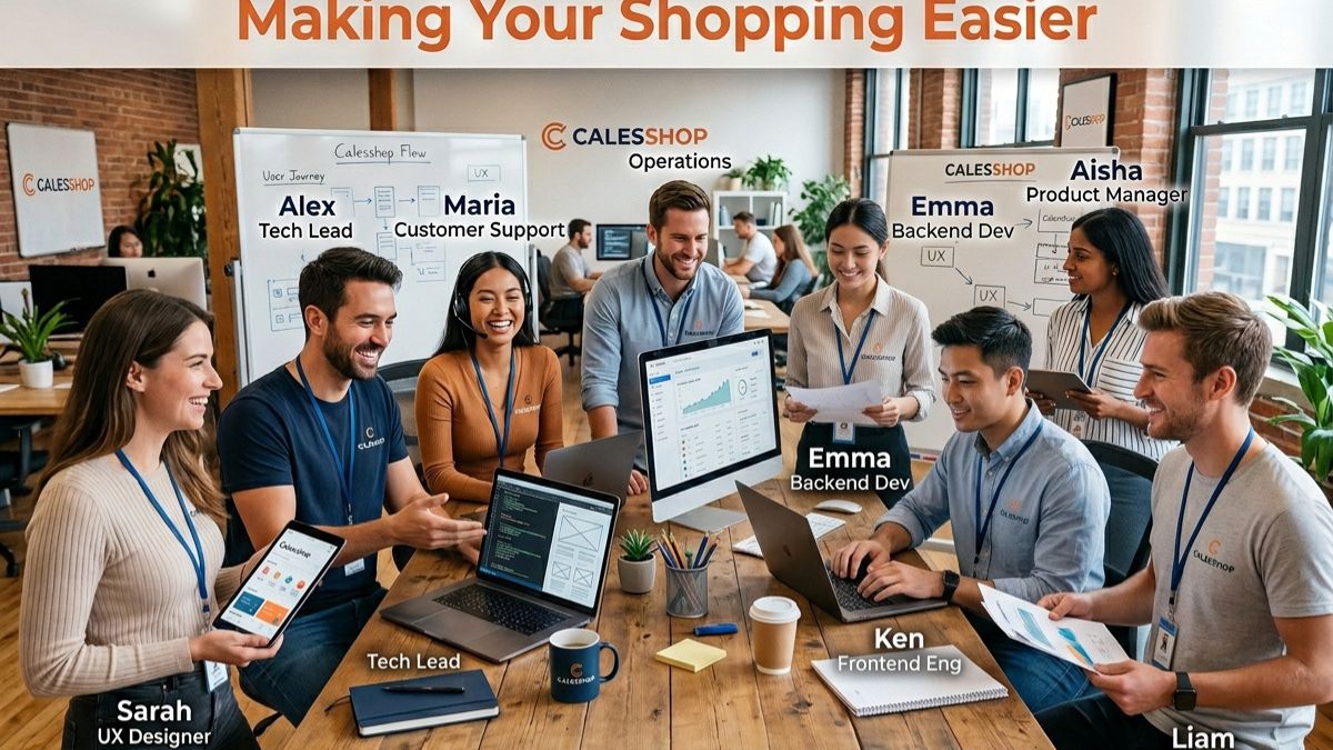 Calesshop: Meet the Team Making Your Shopping Easier