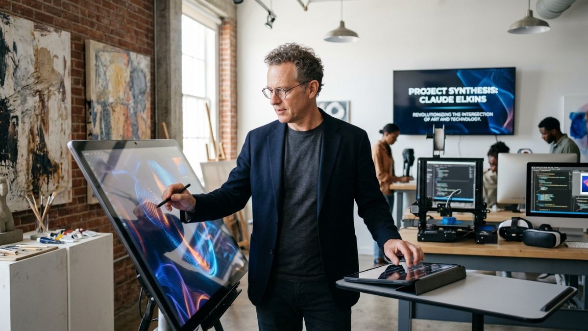 Claude Elkins: Revolutionizing the Intersection of Art and Technology