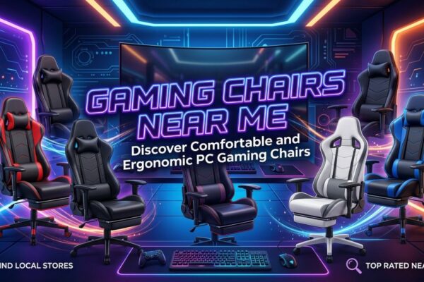 Gaming Chairs Near Me: Discover Comfortable and Ergonomic PC Gaming Chairs