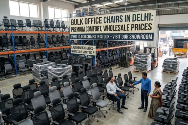 Bulk Office Chairs in Delhi: Premium Comfort, Wholesale Prices